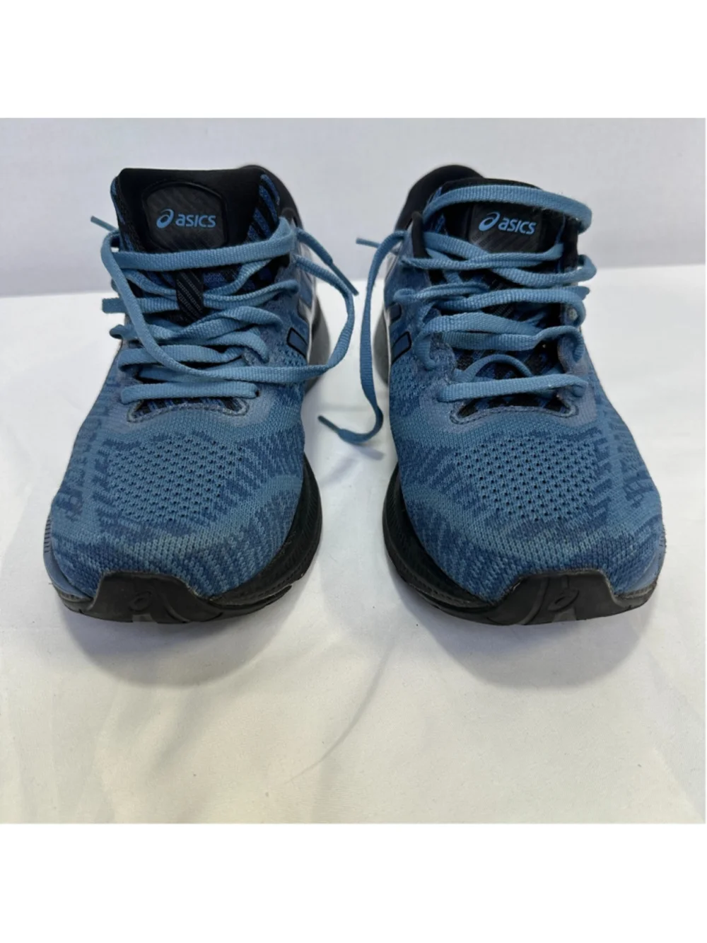 Asics Gel-Kayano 27 Running Shoes Blue Grey Men's Size 9.5